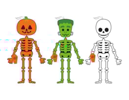 Wholesale Halloween Hanging Skeleton