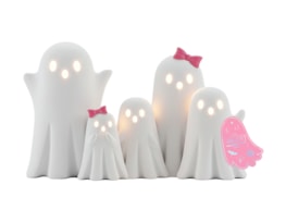 Halloween Light Up Ghost Family