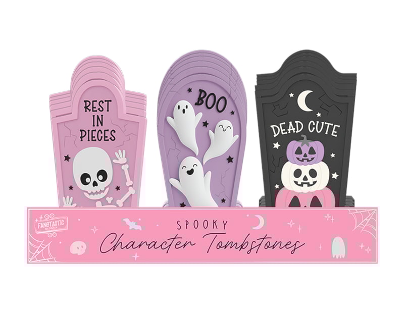 Halloween Character Tomb Stones CDU Halloween Character Tomb Stones CDU