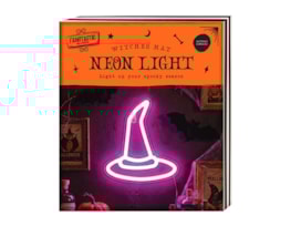 Halloween Witches Hat Neon Light