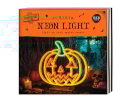 Halloween Pumpkin Neon Light On Stand