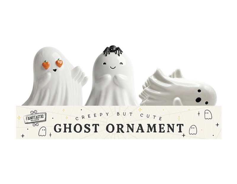 Halloween Ghost Ornament CDU Halloween Ghost Ornament CDU