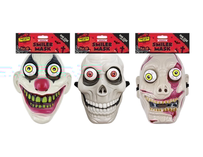 Wholesale Halloween Crazy Eyes & Smile Mask Wholesale Halloween Crazy Eyes & Smile Mask
