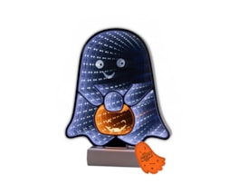 Wholesale LED Battery Operated Infinity Light Ghost 25cm x 21cm Wholesale LED Battery Operated Infinity Light Ghost 25cm x 21cm