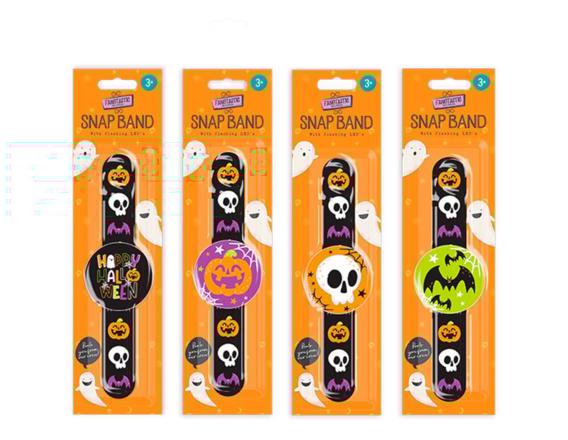 Wholesale Halloween Flashing LED Snap Band Wholesale Halloween Flashing LED Snap Band