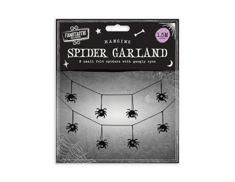 Wholesale Halloween Hanging Spider Garland 1.5M Wholesale Halloween Hanging Spider Garland 1.5M
