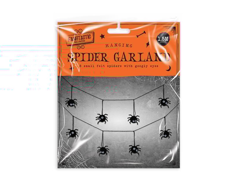 Wholesale Halloween Hanging Spider Garland 1.5M Wholesale Halloween Hanging Spider Garland 1.5M