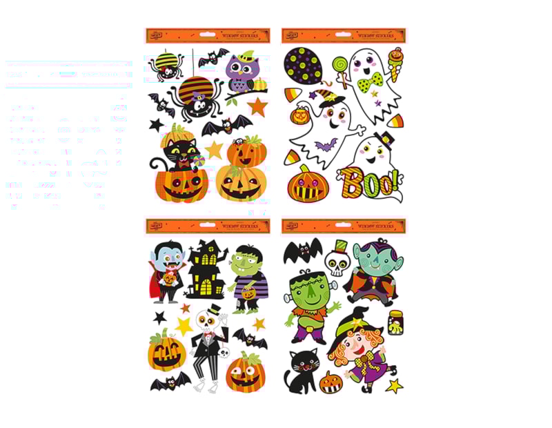 Wholesale Halloween Glitter Window Stickers Wholesale Halloween Glitter Window Stickers