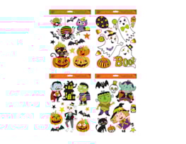 Wholesale Halloween Glitter Window Stickers