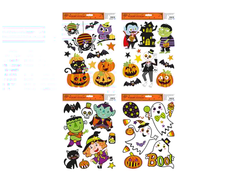Wholesale Halloween Glitter Window Stickers Wholesale Halloween Glitter Window Stickers