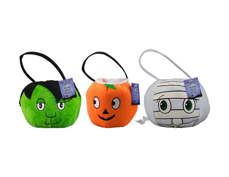Wholesale Character Plush Treat Bucket 14 x 18cm Wholesale Character Plush Treat Bucket 14 x 18cm