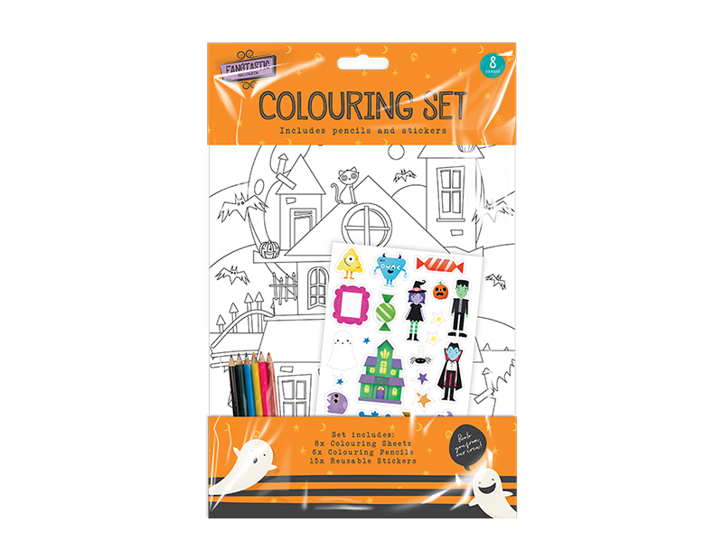 Wholesale Halloween colouring set Wholesale Halloween colouring set