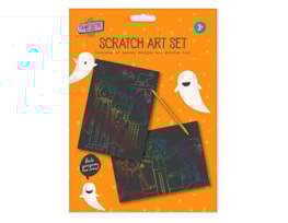 Wholesale Halloween scratch art set