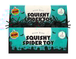 Wholesale Neon Bead Squishy spider CDU Wholesale Neon Bead Squishy spider CDU