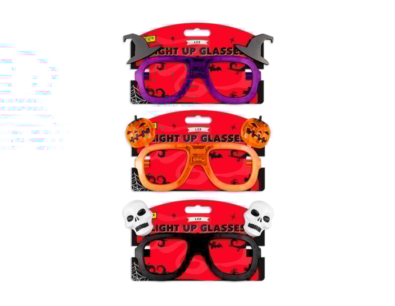 Wholesale Light up Novelty Halloween Glasses Wholesale Light up Novelty Halloween Glasses