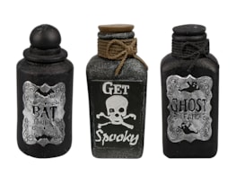 Wholesale Halloween Cement Potion Bottle Decoration Wholesale Halloween Cement Potion Bottle Decoration