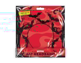 Wholesale Black Glitter Bat Headband Wholesale Black Glitter Bat Headband