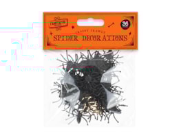 Wholesale Halloween Glitter Spiders - 36pk | Gem imports Ltd Wholesale Halloween Glitter Spiders - 36pk | Gem imports Ltd