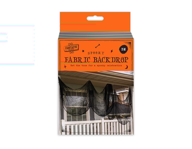 Wholesale Halloween Black Fabric Backdrop 3m Wholesale Halloween Black Fabric Backdrop 3m