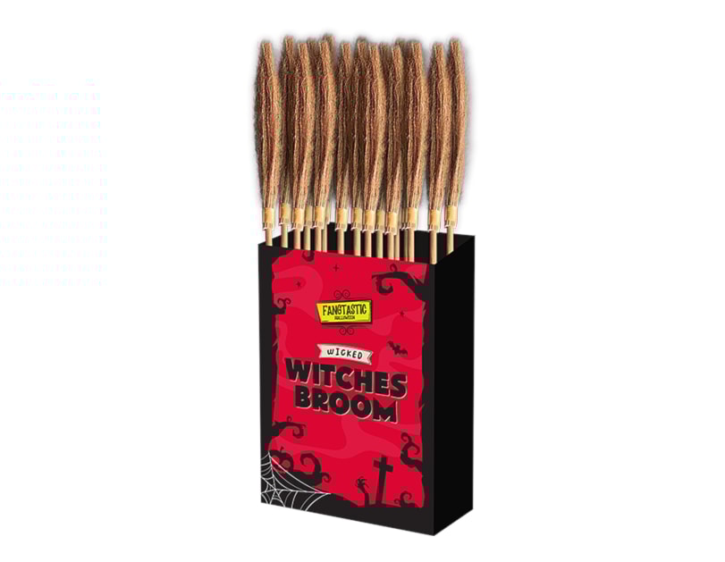 Wholesale Halloween Witches Broom CDU Wholesale Halloween Witches Broom CDU