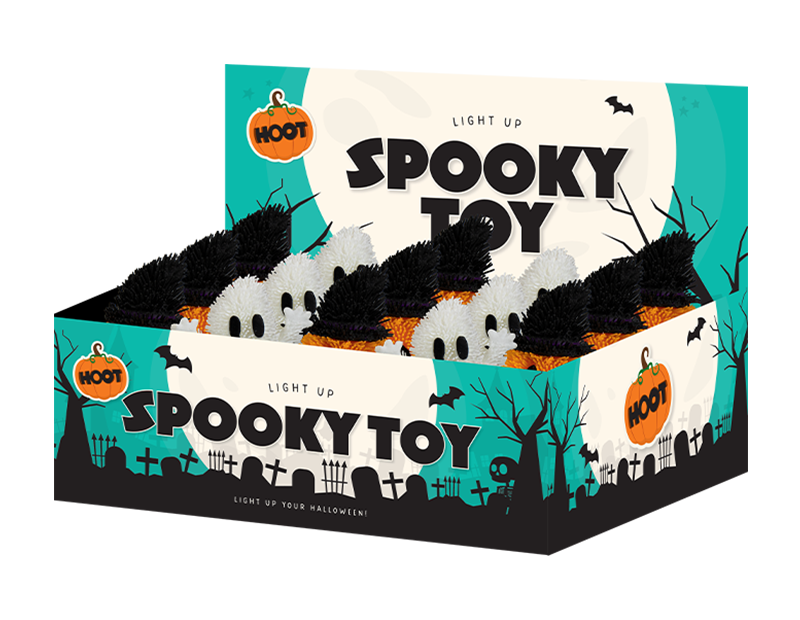 Wholesale Halloween Light up Squishy Toy CDU Wholesale Halloween Light up Squishy Toy CDU