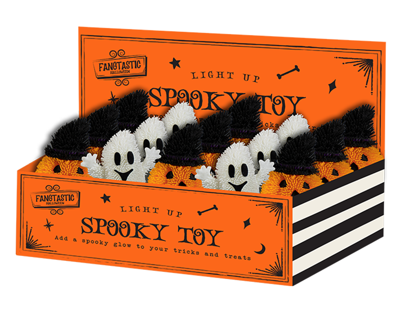 Wholesale Halloween Light up Squishy Toy CDU Wholesale Halloween Light up Squishy Toy CDU