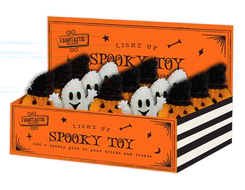 Wholesale Halloween Light up Squishy Toy CDU Wholesale Halloween Light up Squishy Toy CDU