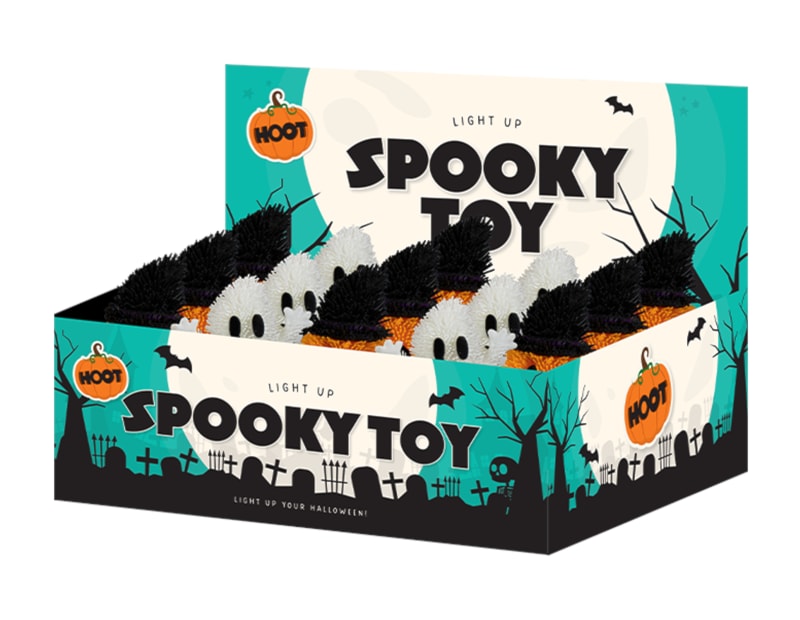 Wholesale Halloween Light up Squishy Toy CDU Wholesale Halloween Light up Squishy Toy CDU