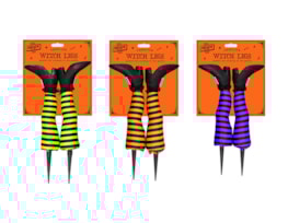 Wholesale Halloween Witch Leg Stakes Wholesale Halloween Witch Leg Stakes