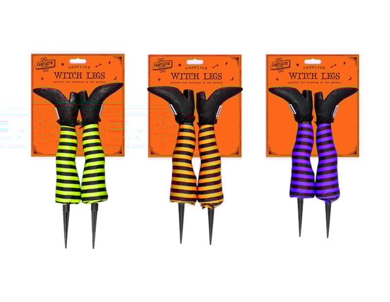 Wholesale Halloween Witch Leg Stakes Wholesale Halloween Witch Leg Stakes