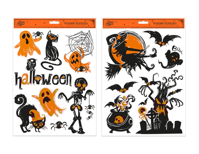 Wholesale Halloween Spooky Window Stickers Wholesale Halloween Spooky Window Stickers