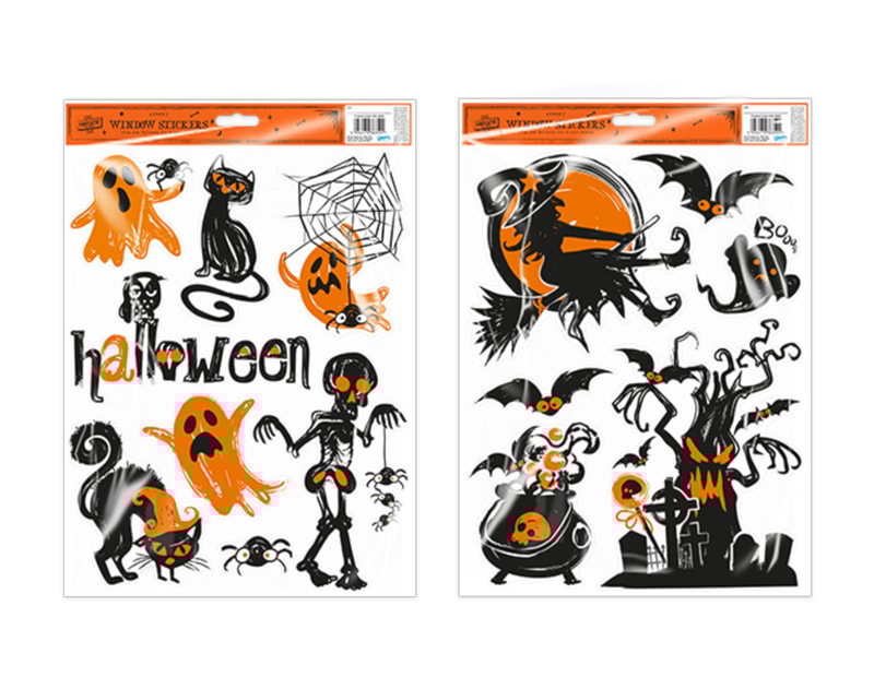 Wholesale Halloween Spooky Window Stickers Wholesale Halloween Spooky Window Stickers
