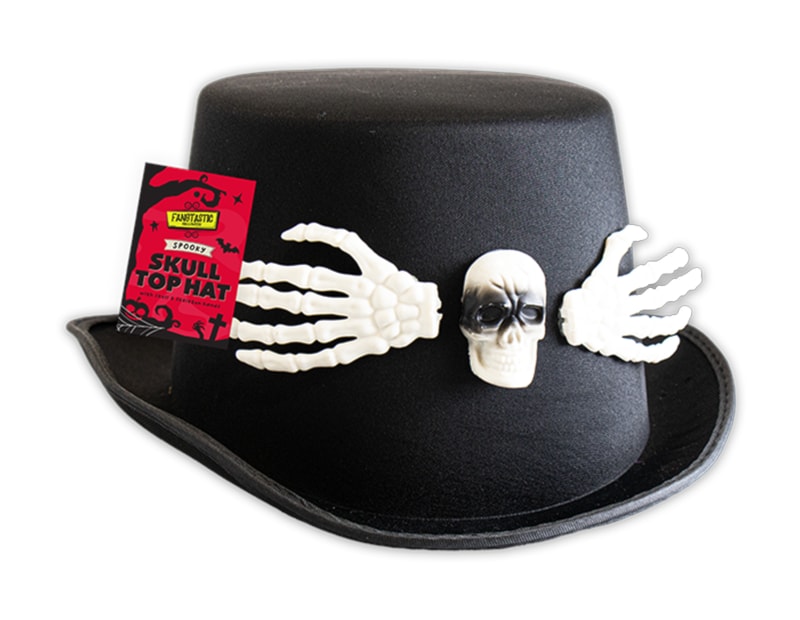 Wholesale Adult's Skull Top Hat Wholesale Adult's Skull Top Hat