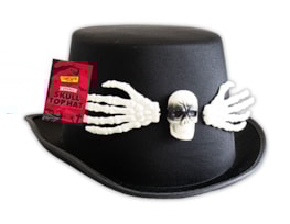 Wholesale Adult's Skull Top Hat Wholesale Adult's Skull Top Hat