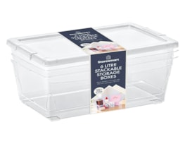 Wholesale Storage Box with Lid 6L 3pk Wholesale Storage Box with Lid 6L 3pk