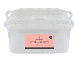 Wholesale Storage Box with Hinged Lid 13L Wholesale Storage Box with Hinged Lid 13L