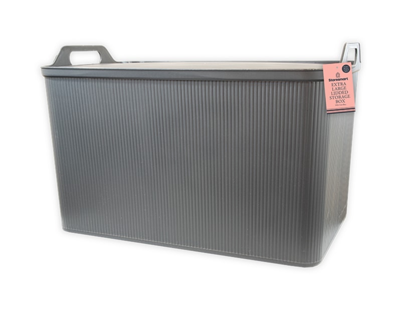 Wholesale Extra Large Lidded Storage Box with Handles 35X34X54.5cm Wholesale Extra Large Lidded Storage Box with Handles 35X34X54.5cm