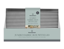 Wholesale Jumbo Fabric Box with Lid 28X50X30CM CDU