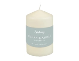 Wholesale Unscented Pillar Candle Small