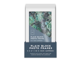 Wholesale White Block Photo Frame 4 X 6" 1pk CDU Wholesale White Block Photo Frame 4 X 6" 1pk CDU