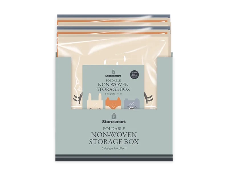 Wholesale Kids Animal Storage Box 33cm x 33cm x 33cm CDU Wholesale Kids Animal Storage Box 33cm x 33cm x 33cm CDU