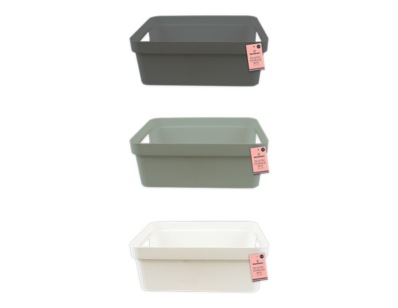 Wholesale Plastic Storage Box With Handles 11.8L Wholesale Plastic Storage Box With Handles 11.8L