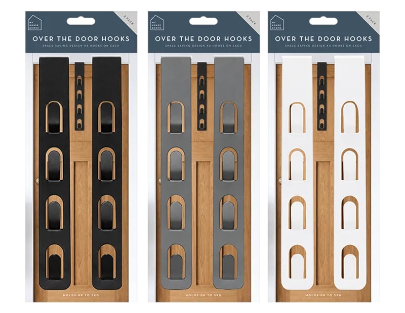 Wholesale Long Over The Door Hooks 2pk Wholesale Long Over The Door Hooks 2pk