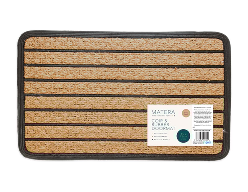 Wholesale Coir & Rubber Doormat 45*75cm Wholesale Coir & Rubber Doormat 45*75cm