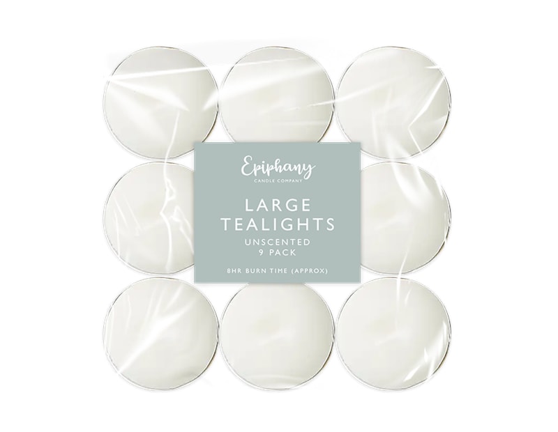Wholesale Large Tealights 9pk Wholesale Large Tealights 9pk