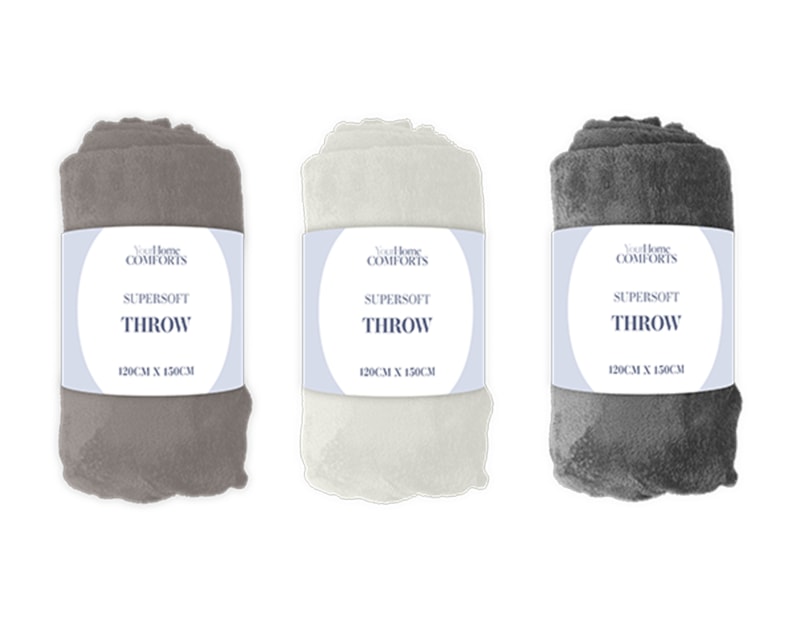 Wholesale Supersoft Throw 120 x 150cm Wholesale Supersoft Throw 120 x 150cm