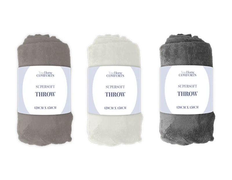 Wholesale Supersoft Throw 120 x 150cm Wholesale Supersoft Throw 120 x 150cm