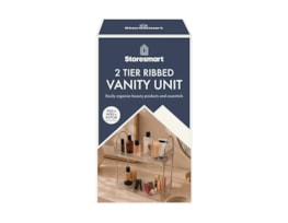 Wholesale 2 Tier Ribbed Vanity Unit Wholesale 2 Tier Ribbed Vanity Unit
