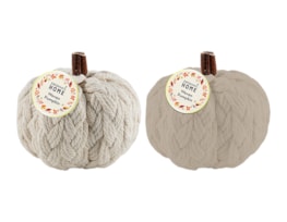 Wholesale Autumnal Woven Pumpkin 11cm