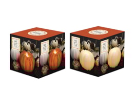 Wholesale Autumnal LED Wax Pumpkin Candle Wholesale Autumnal LED Wax Pumpkin Candle